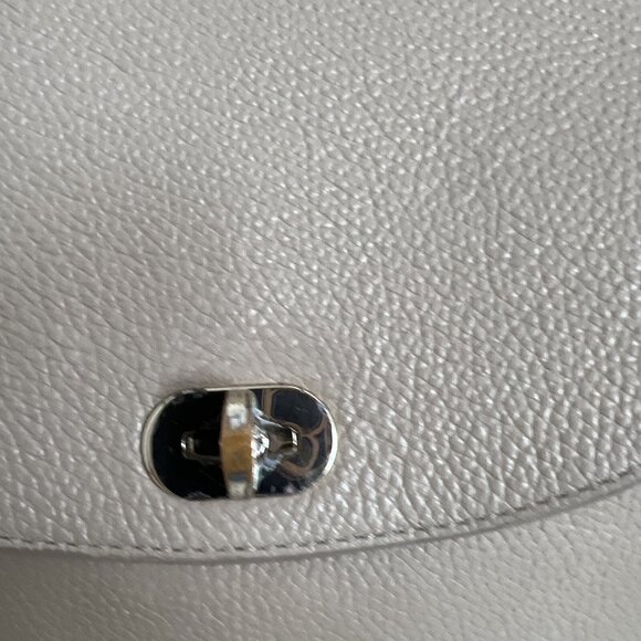 Draper James Crosby Pebbled Leather Backpack Light Taupe - Picture 5 of 11